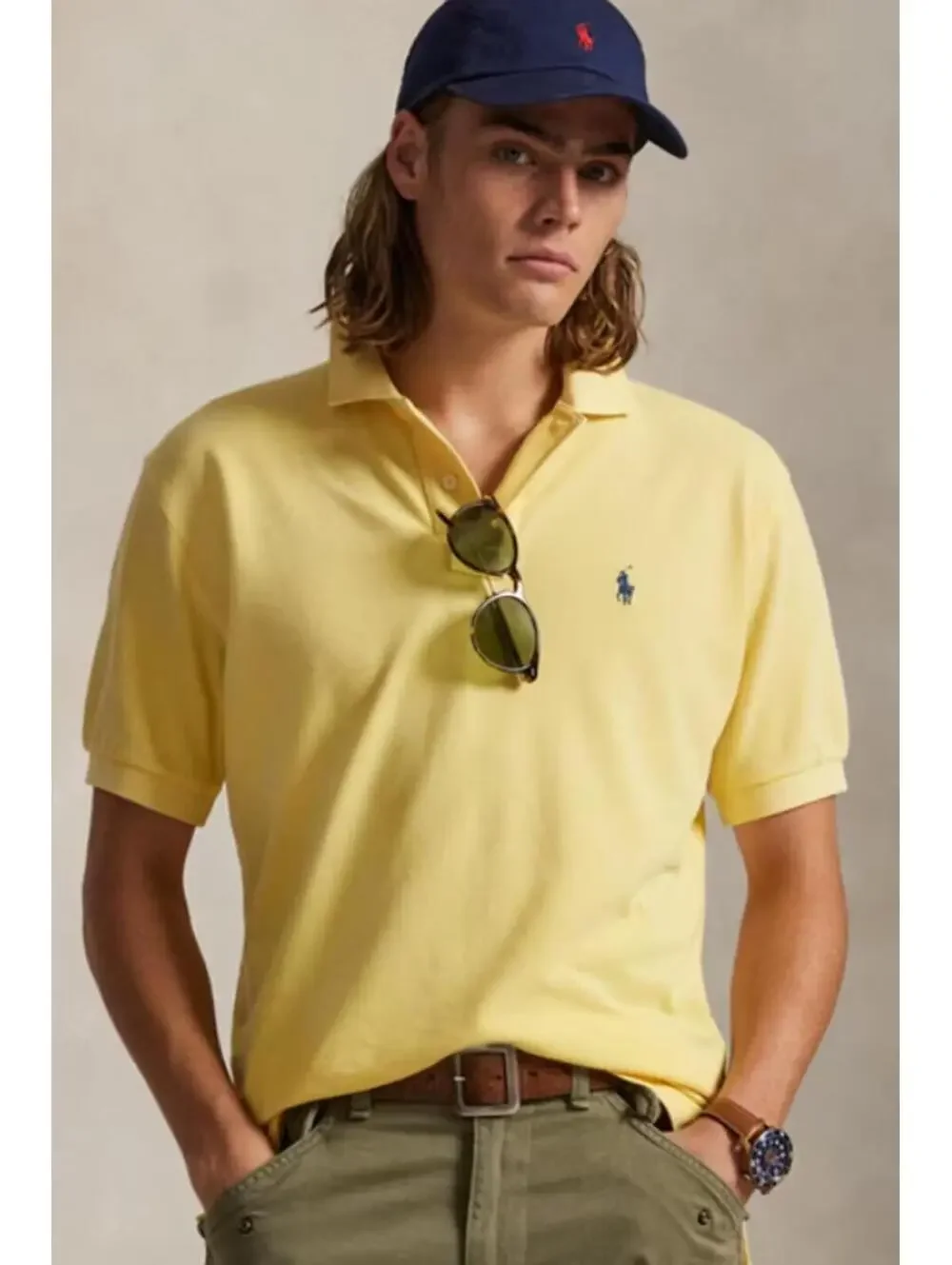Ralph Lauren Polo Shirt in Yellow - Men's XL